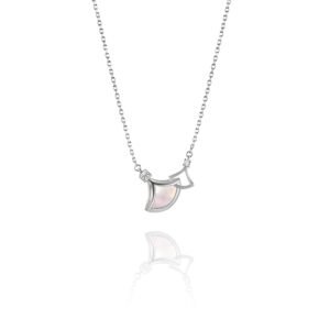 Fritillaria double skirt necklace